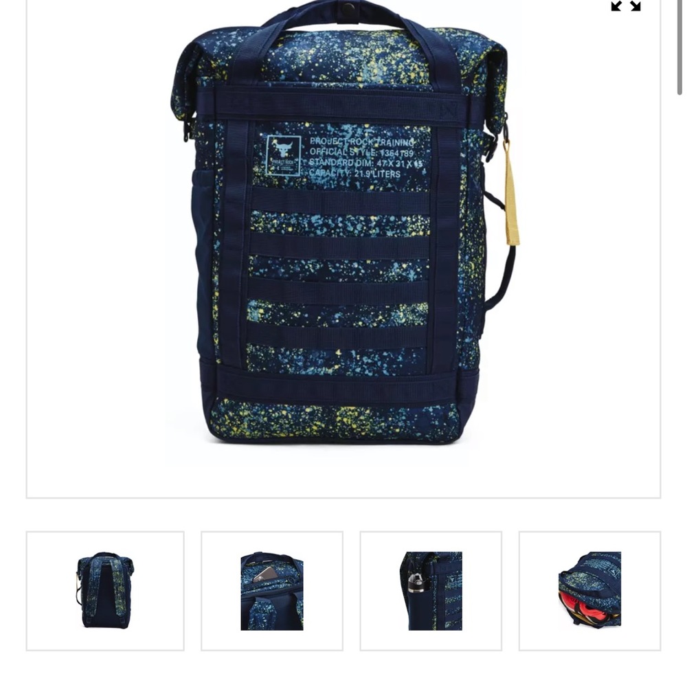NO BULL Project Rock Gym Bag